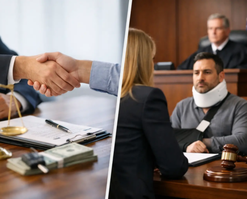 Settlement vs Trial Injury Cases in Illinois