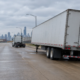 Detached trailer on a Chicago road illustrating Chicago trailer separation accident liability